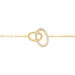 Bracelet Kimberlie Plaqué Or Jaune Oxyde De Zirconium - Bracelets fantaisie Femme | Histoire d’Or