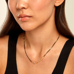 Collier Ivy Acier Jaune Oxyde De Zirconium - Colliers fantaisie Femme | Histoire d&rsquo;Or