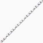 Bracelet Tapis Rouge Argent Blanc Oxyde De Zirconium - Bracelets Femme | Histoire d&rsquo;Or
