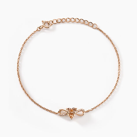 Bracelet Atieno Argent Rose Oxyde De Zirconium - Bracelets Femme | Histoire d’Or