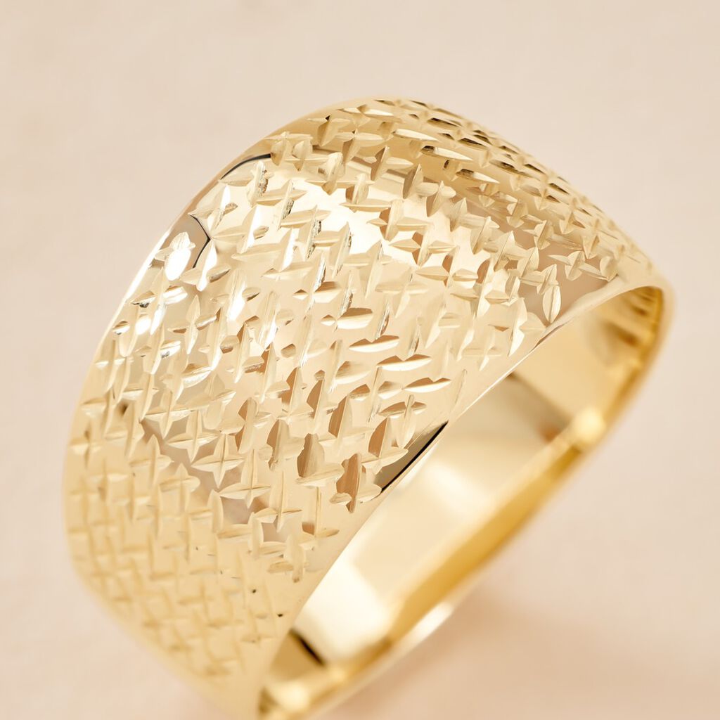 Bague Janine Or Jaune - Bagues Femme | Histoire d’Or