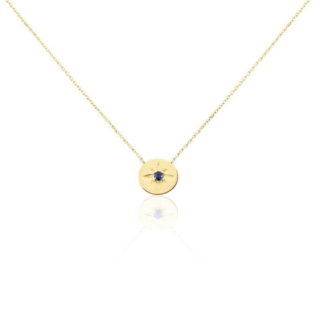 Collier Melchior Or Jaune Saphir - Colliers Femme | Histoire d’Or