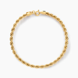 Bracelet Or Jaune Jerry - Bracelets chaîne Femme | Histoire d’Or
