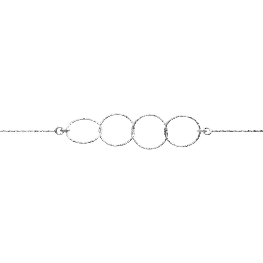 Bracelet Bulle Argent Blanc - Bracelets fantaisie Femme | Histoire d’Or