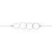 Bracelet Bulle Argent Blanc - Bracelets fantaisie Femme | Histoire d’Or