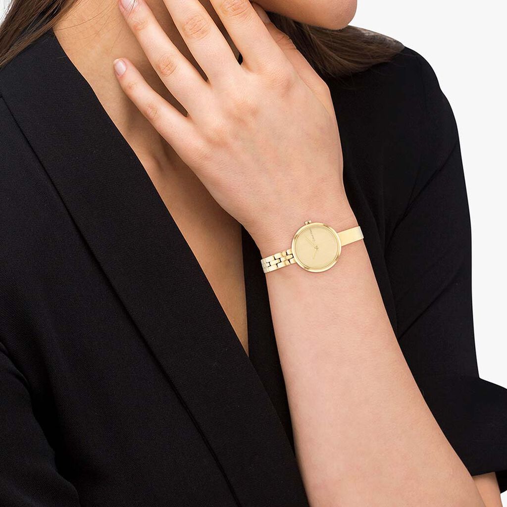 Montre Calvin Klein Bangled Doré - Montres Femme | Histoire d’Or