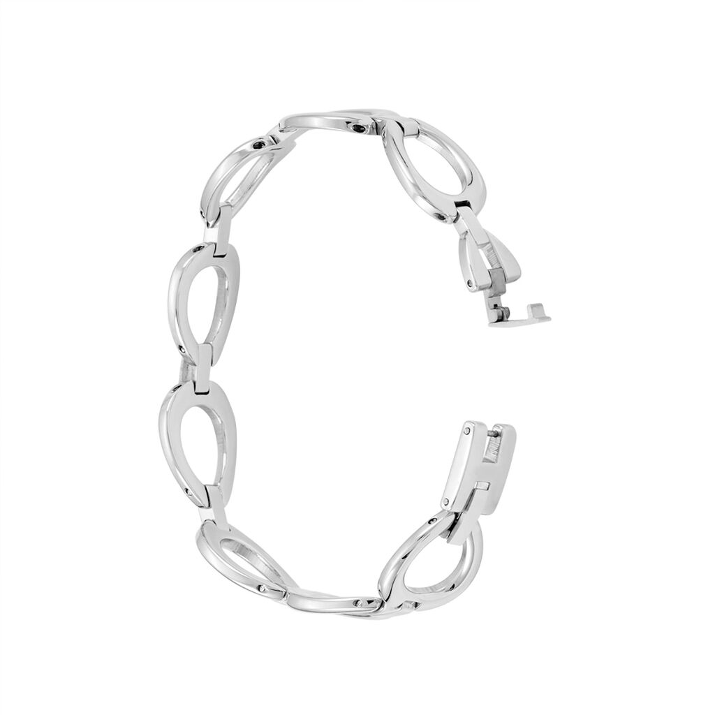 Bracelet Charlotte Acier Blanc - Bracelets Femme | Histoire d’Or