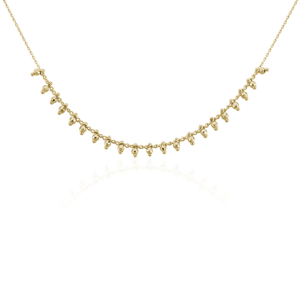 Collier Neria PlaquÃ© Or Jaune