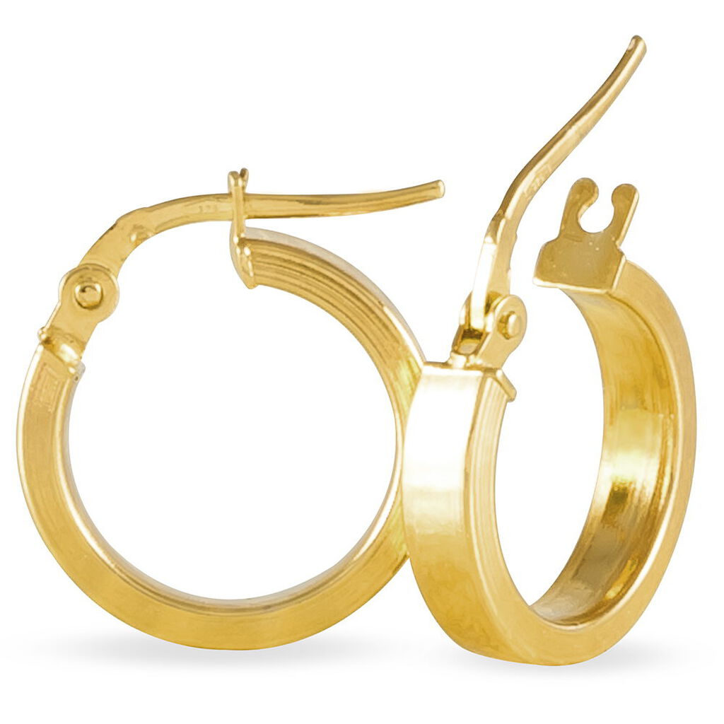 Créoles Cody Or Jaune - Boucles d'oreilles créoles Femme | Histoire d’Or
