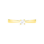 Bague Solitaire Victoria Or Jaune Diamant - Bagues solitaires Femme | Histoire d&rsquo;Or