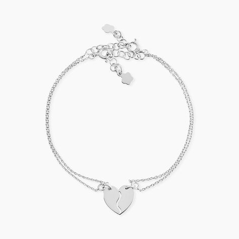 Bracelet Abrar Argent Blanc - Bracelets Femme | Histoire d&rsquo;Or