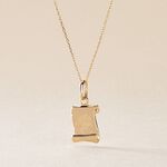 Pendentif Lamie Zodiaque Parchemin Or Jaune - Pendentifs Zodiaque Famille | Histoire d&rsquo;Or