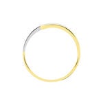 Bague Delphine Or Bicolore Diamant - Bagues avec pierre Femme | Histoire d&rsquo;Or