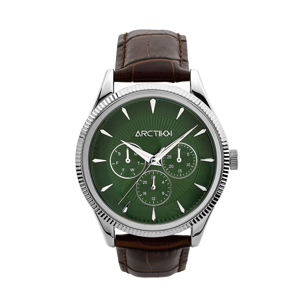 Montre Arctik Atlas Vert - F&ecirc;te des p&egrave;res Homme | Histoire d&rsquo;Or