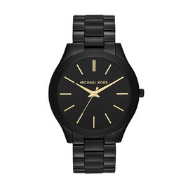 Montre Michael Kors Slim Runway Noir - Montres Femme | Histoire d’Or