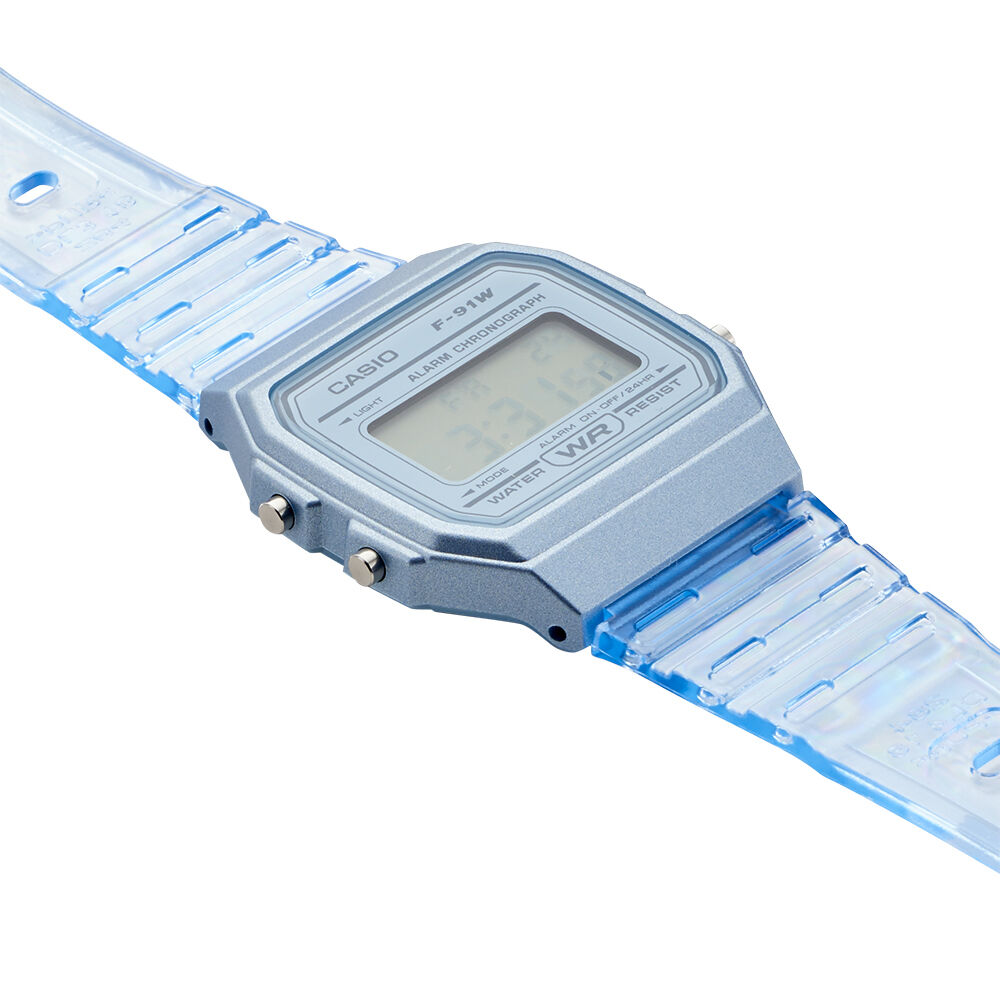 Montre sales casio bleu