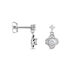 Boucles D'oreilles Pendantes Edyta Argent Blanc Oxyde De Zirconium - Boucles d'oreilles fantaisie Femme | Histoire d’Or