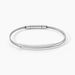 Bracelet Jonc Jakob Acier Blanc Sans Pierre - Bracelets joncs Homme | Histoire d’Or