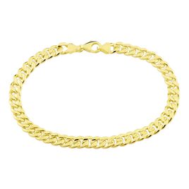 Bracelet Iris Maille Gourmette Or Jaune - Bracelets chaîne Femme | Histoire d’Or