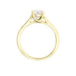 Bague Solitaire Fiona Or Jaune Diamant Synthetique - Bagues solitaires Femme | Histoire d&rsquo;Or