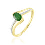 Bague Anja Or Jaune Emeraude Et Diamant