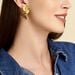 Boucles D'oreilles Pendantes Scarlett Acier Jaune - Boucles d'oreilles fantaisie Femme | Histoire d’Or