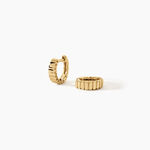 Cr&eacute;oles Dorofei Argent Dor&eacute; A L'Or 750/1000 - Boucles d'oreilles cr&eacute;oles Femme | Histoire d&rsquo;Or