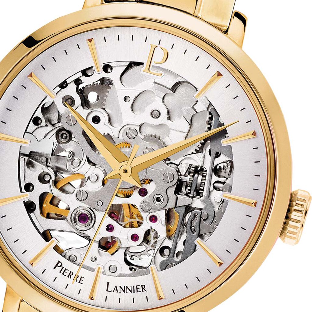 Montre Pierre Lannier Automatique 35 Argenté - Montres Femme | Histoire d’Or