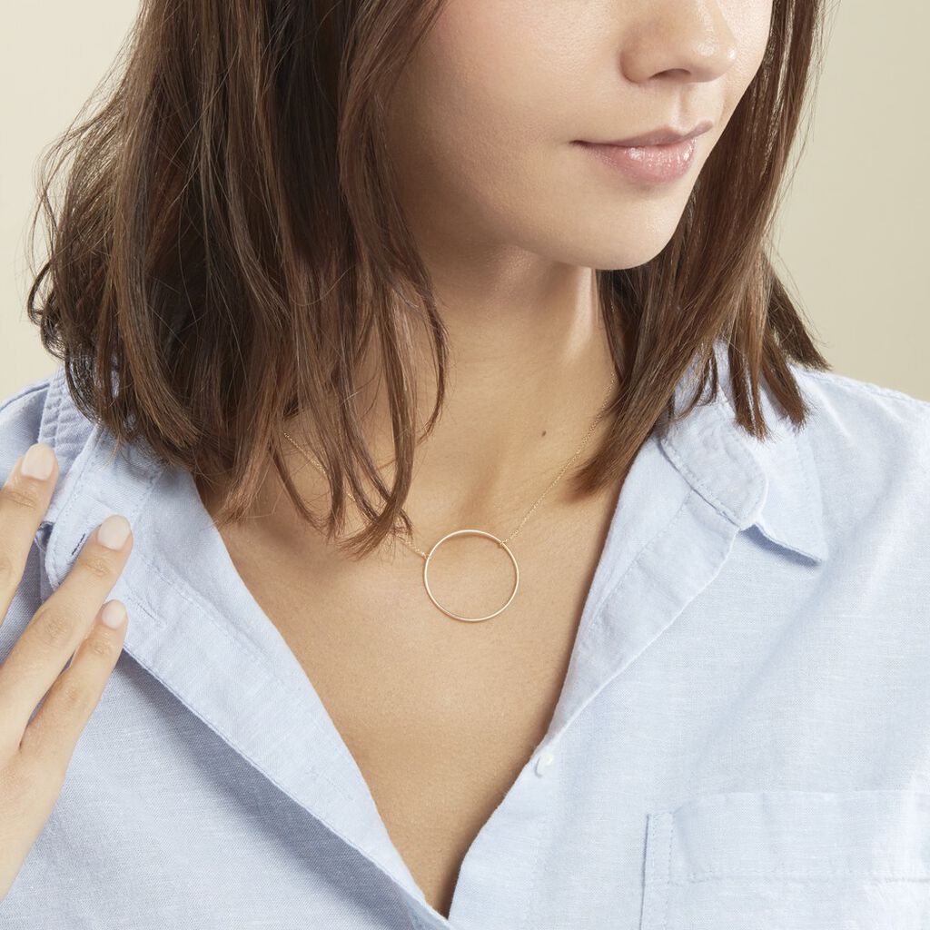 Collier Pink Or Jaune - Colliers Femme | Histoire d’Or