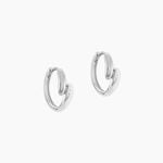 Cr&eacute;oles Antipater Argent Blanc Oxyde De Zirconium - Boucles d'oreilles cr&eacute;oles Femme | Histoire d&rsquo;Or