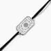 Bracelet Arcane Argent Blanc - Bracelets cordon Homme | Histoire d’Or