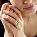 Bague Julia Or Blanc Diamant Synthetique - Bagues solitaires Femme | Histoire d’Or