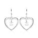 Boucles D'oreilles Pendantes Argent Blanc Armo Oxydes De Zirconium - Boucles d'oreilles fantaisie Femme | Histoire d’Or
