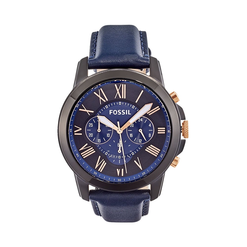 Montres Fossil FS5061IE Acier Boucle Ardillon Noir Ronde - HIMHN1E2540 •  Histoire d'Or