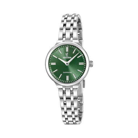 Montre Festina Mademoiselle 26 Vert - F&ecirc;te des m&egrave;res Femme | Histoire d&rsquo;Or