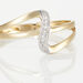 Bague Rosabelle Or Jaune Diamant - Bagues avec pierre Femme | Histoire d’Or