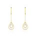 Boucles D'oreilles Pendantes Marganela Or Jaune Diamant - Boucles d'oreilles pendantes Femme | Histoire d’Or