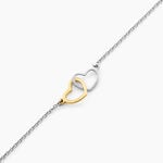 Bracelet Argent Bicolore Fethi - Bracelets Femme | Histoire d&rsquo;Or