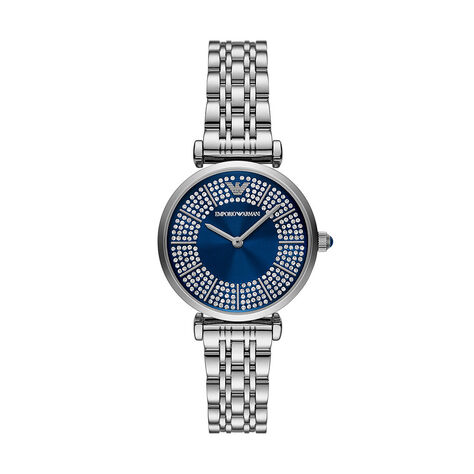 Montre Emporio Armani Bleu - Montres Femme | Histoire d&rsquo;Or