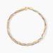 Bracelet Jasmin Tresse 3 Fils Or Tricolore - Bracelets Femme | Histoire d’Or
