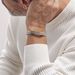 Bracelet Jonc Ouvert Acier Blanc Winnoc - Bracelets fantaisie Homme | Histoire d’Or
