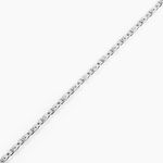 Bracelet Walid Argent Blanc - Bracelets cha&icirc;ne Homme | Histoire d&rsquo;Or