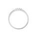 Bague Sabine Or Blanc Diamant - Bagues avec pierre Femme | Histoire d’Or