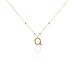 Collier Plaqué Or Jaune Lettra - Colliers fantaisie Femme | Histoire d’Or