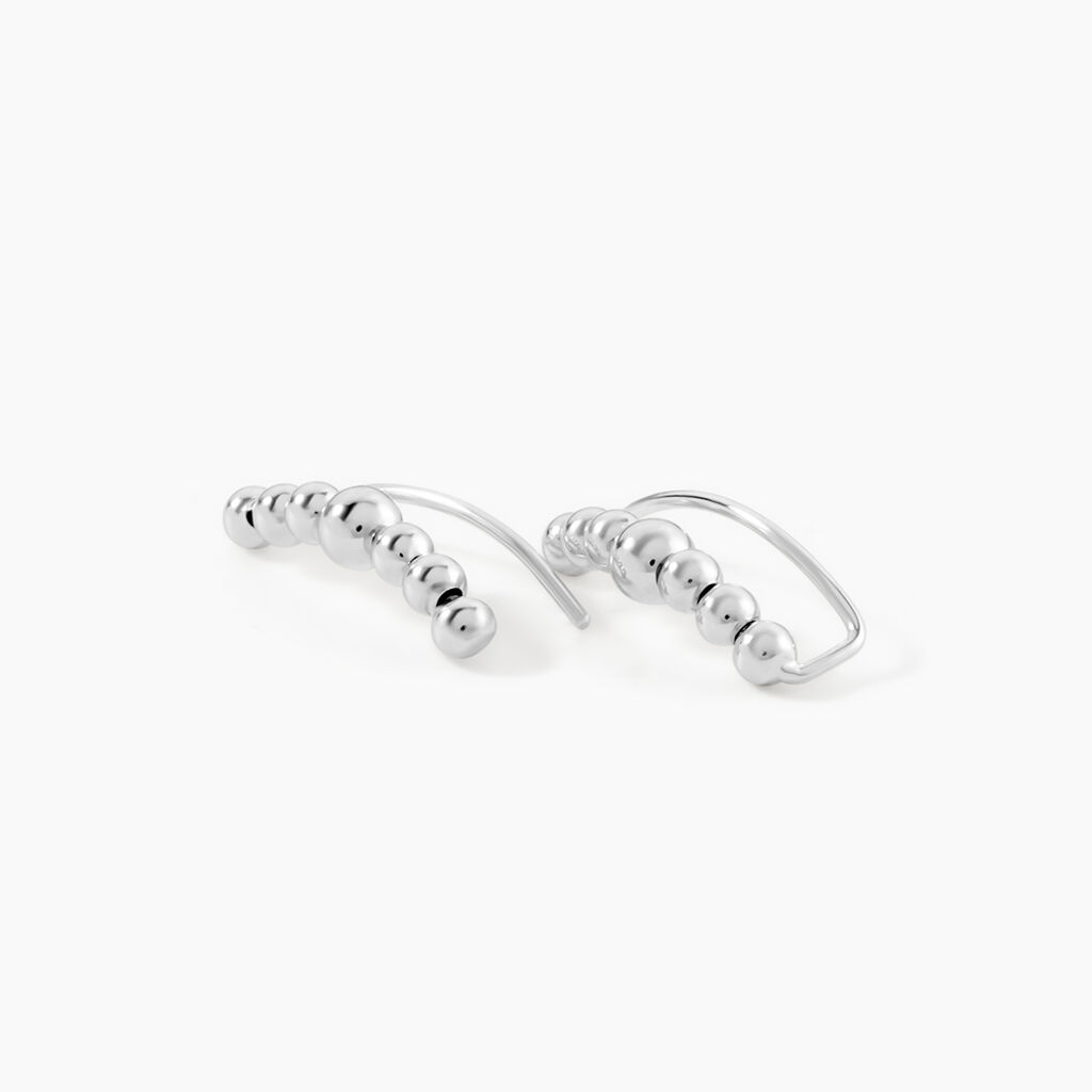 Boucles D'oreilles Grimpantes Argent Flamell - Boucles d'oreilles fantaisie Femme | Histoire d&rsquo;Or