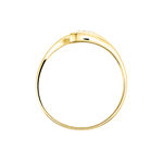 Bague Solitaire Camilia Or Jaune Oxyde De Zirconium - Bagues solitaires Femme | Histoire d&rsquo;Or