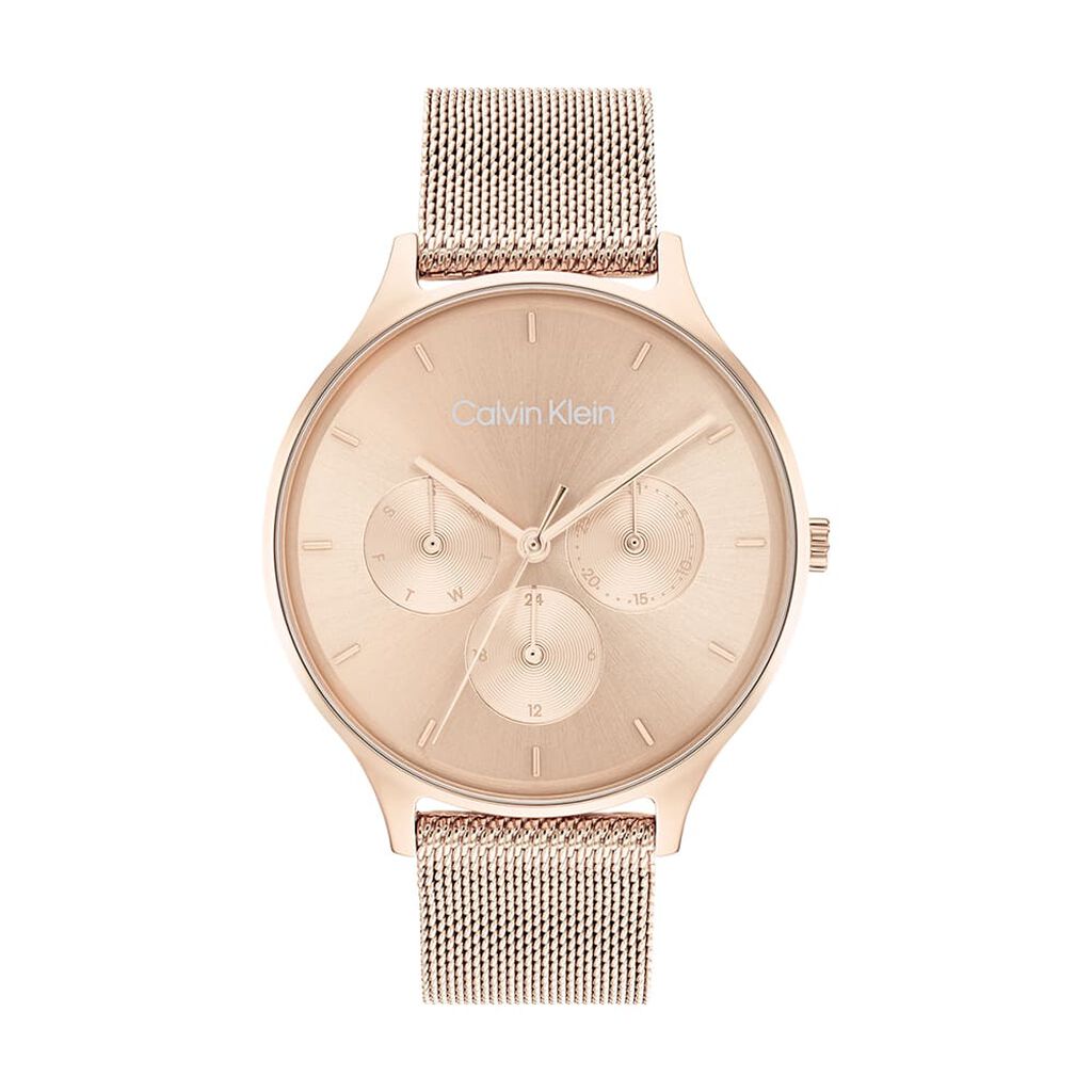 Montre Calvin Klein Timeless Multi Rose - Montres Femme | Histoire d&rsquo;Or