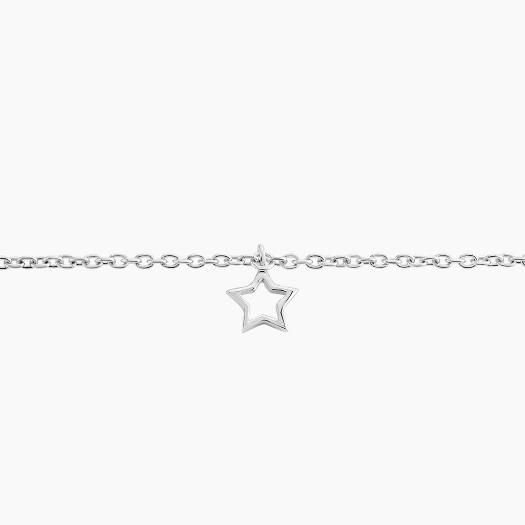 Bracelet Mikaelle Argent Blanc - Bracelets Femme | Histoire d’Or