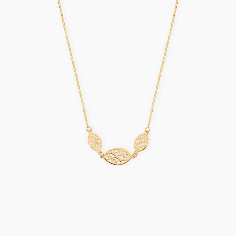 Collier Artemisia Or Jaune - Bijoux sans pierre Femme | Histoire d&rsquo;Or