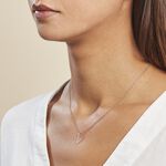 Pendentif Ionia Lettre Or Blanc - Pendentifs Famille | Histoire d&rsquo;Or